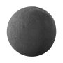 VEVOR Ceramic Fire Balls, 5 Inch 6 Pcs Round Fire Stones, Reusable Lava Rocks Indoor and Outdoor Use, Decorative Fire Pit Rocks for Propane/Gas Fireplace, Stove, Courtyard, Camping, Black