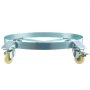 VEVOR Heavy Duty Drum Dolly 4 Swivel Caster Wheel 55 Gallon Steel Frame Non Tipping with Brake
