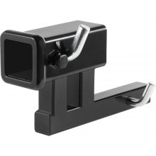 VEVOR Rise-Drop Extender Extension Trailer Hitch Receiver 1-1/4" to 2" Adapter