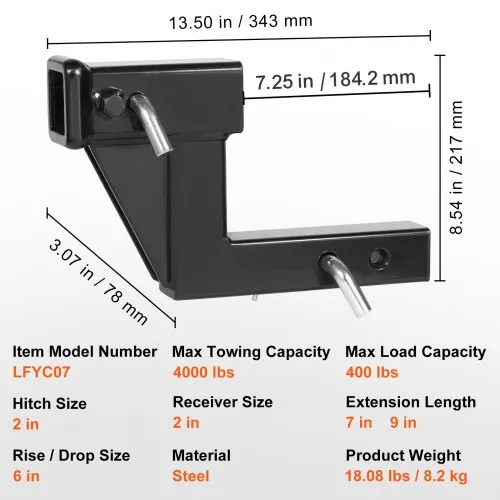 Eaz-Lift Hitch Receiver Adapter - Easily Adapts A 1 Nigeria