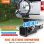 VEVOR Trailer Hitch Extension 2" Receiver Adapter Extender Tow 4000 lbs Capacity