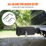 VEVOR Trailer Hitch Extension 2" Receiver Adapter Extender Tow 4000 lbs Capacity