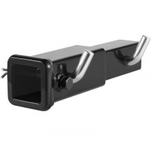 VEVOR Trailer Hitch Extension 2" Receiver Adapter Extender Tow 4000 lbs Capacity