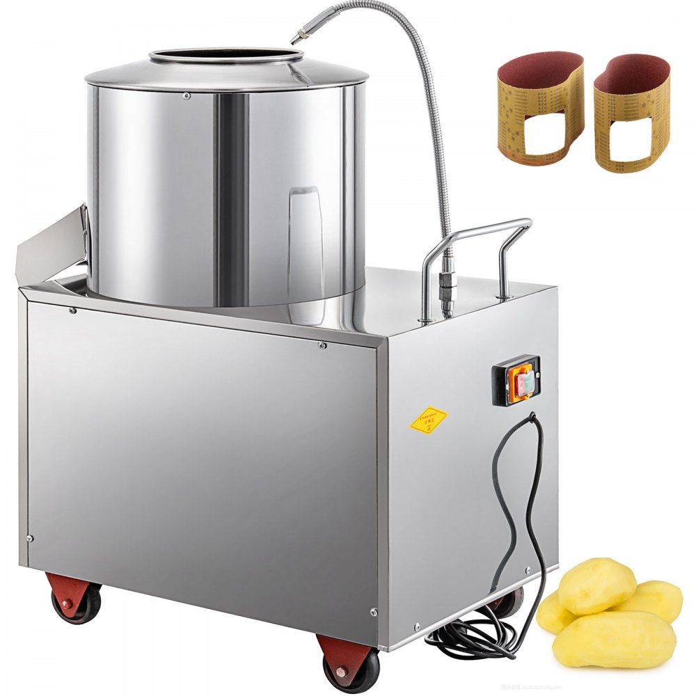 Discontinued*** Stainless Steel Electric Potato Slicing Machine