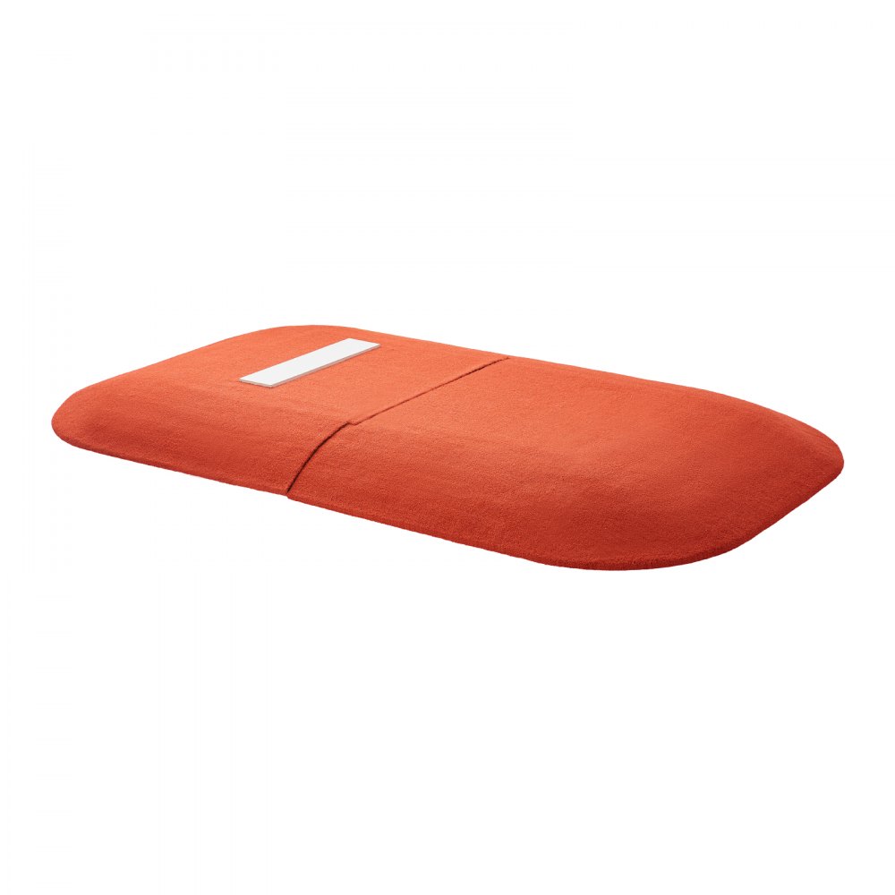 VEVOR Pitching Mound, Portable Baseball Game Mound, 107 in Indoor Outdoor Pitching Practice and Training Equipment, Softball Pitching Aids with Antifade Turf and Pitching Rubber