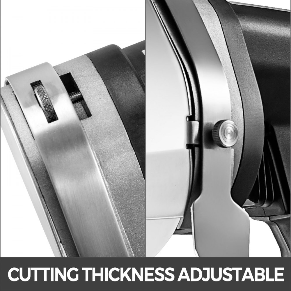 Vevor 220V Commercial Handhold Electric Doner Kebab Slicer Meat Cutter 80W Utensils Adjustable