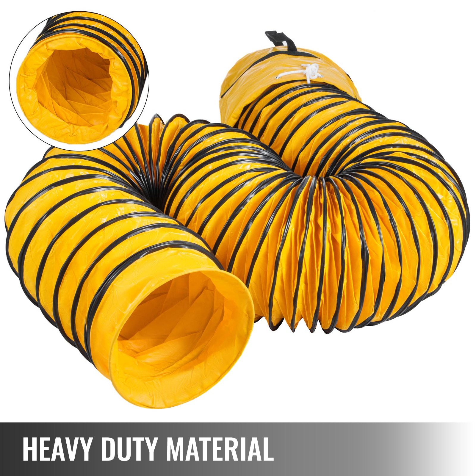 VEVOR Duct Hose 250mm Dust Extractor Ventilator Fan 7.6m PVC Ducting