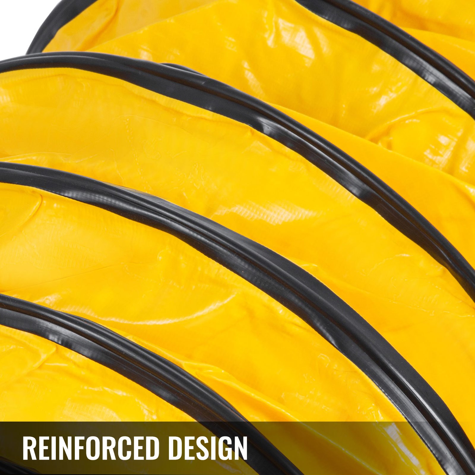 VEVOR Duct Hose 250mm Dust Extractor Ventilator Fan 7.6m PVC Ducting