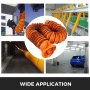 VEVOR 25 FT (7,6 m) PVC Tub flexibil pentru conducte 10 inch diametru extracție conductă flexibilă conductă flexibilă 25 10 inch conductă flexibilă