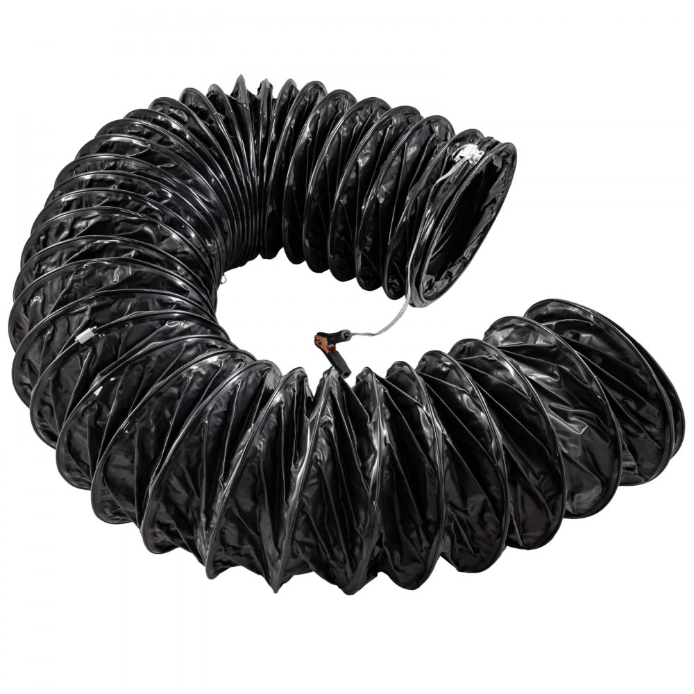 Manguera de Ducing Flexible de 10'' y 16 pies, ventilador extractor de Pvc, manguera de conducto a prueba de explosiones