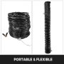 10" Flexible Duct Hose 16FT Explosion-Proof PVC Ducting Static-Free Water-Proof