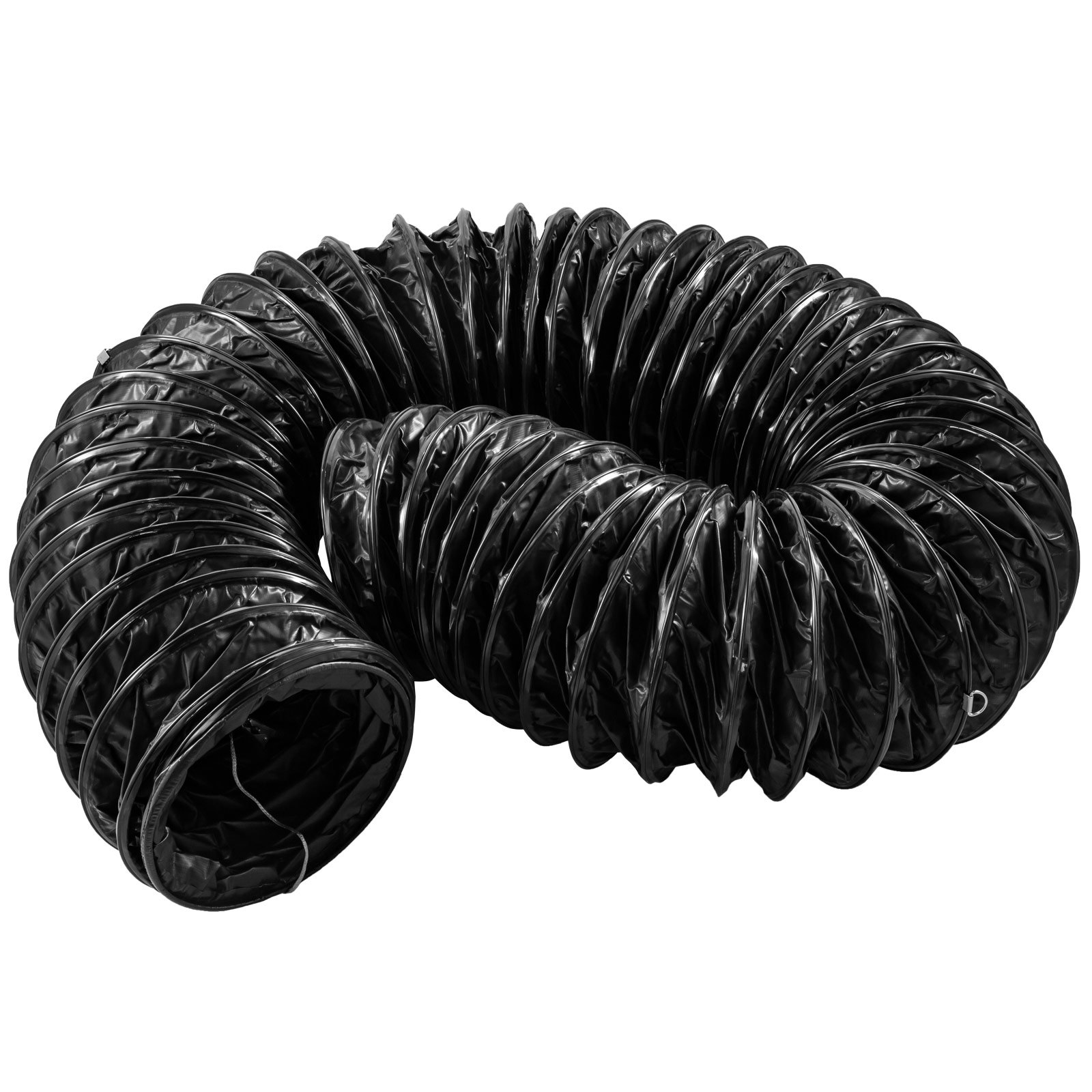 12'' Explosion-Proof PVC Ducting 25FT (7.6M) D-Rings Water-Proof Static-Free