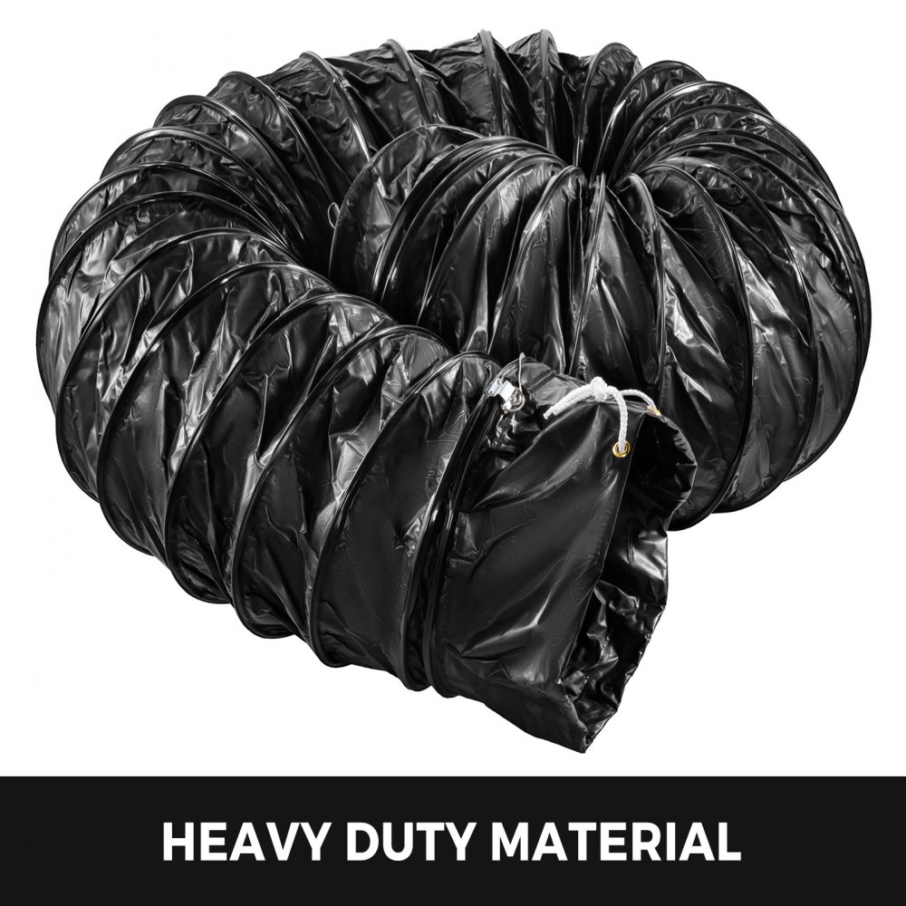 Manguera de Ducing Flexible de 16'' y 16 pies, ventilador extractor de Pvc, manguera de conducto a prueba de explosiones