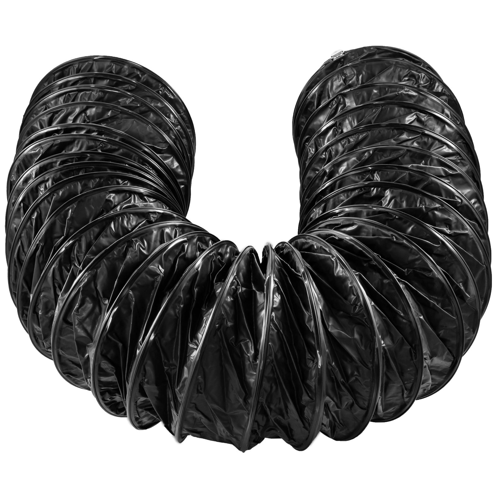 12" Flexible Duct Hose 16FT Explosion-Proof PVC Ducting Static-Free Water-Proof