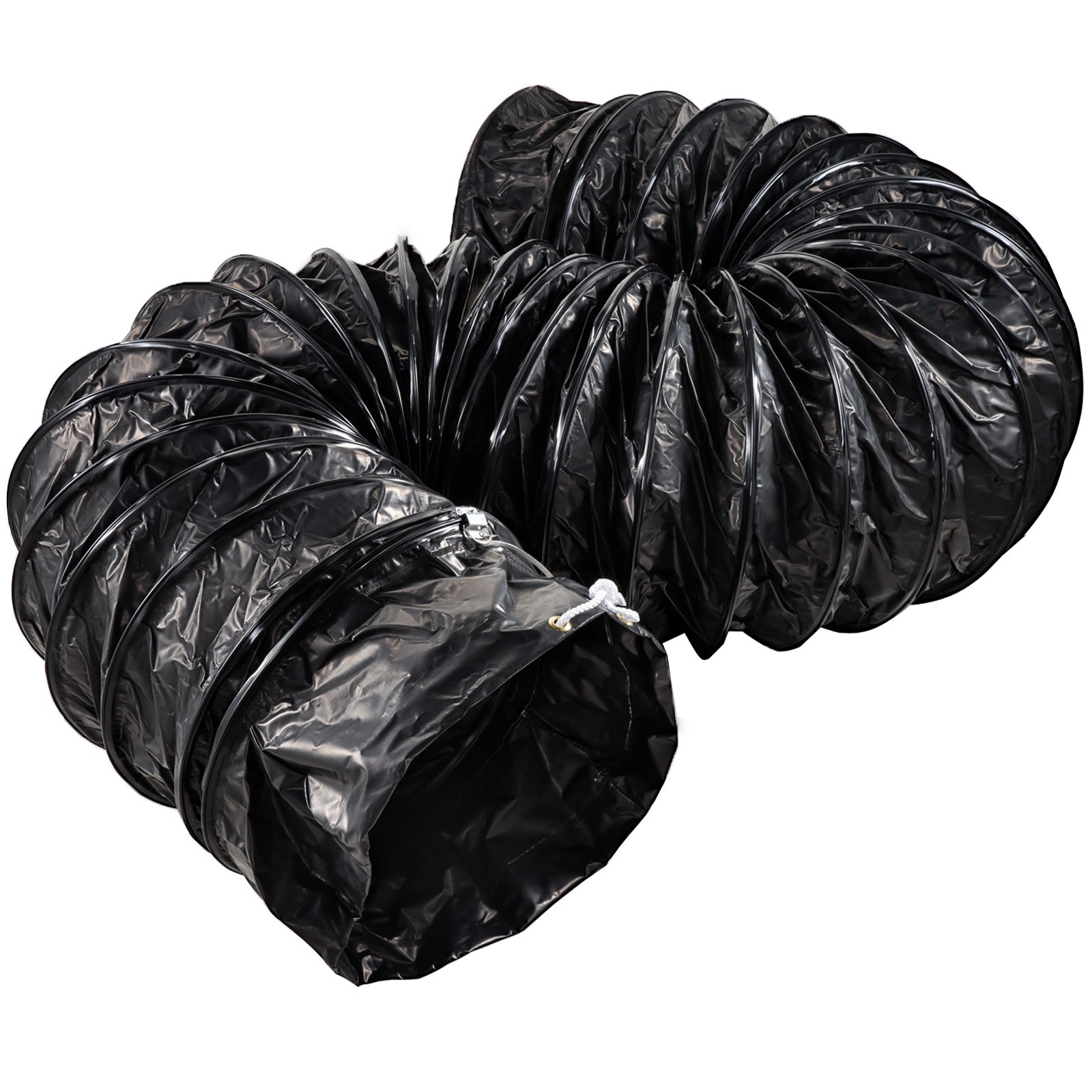 12" Flexible Duct Hose 16FT Explosion-Proof PVC Ducting Static-Free Water-Proof