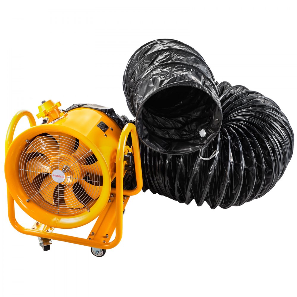 18'' Explosion-Proof PVC Ducting 25FT (7.6M) Water-Proof Static-Free Durable
