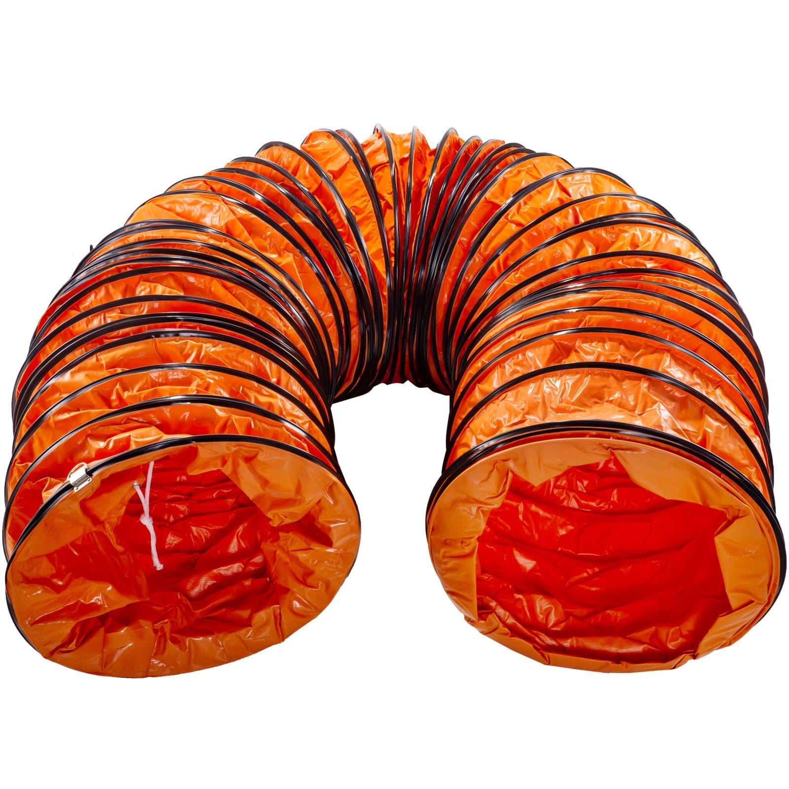 7.6m Ventilation Duct Flexible PVC Ducting Φ 560mm Quick Connect Portable Fast