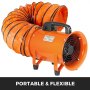 Pvc Ducting 10 Ft 28 Inch Duct Hosing For Vent Exhausts In Factories Basements