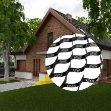 VEVOR Ground Grid, 1885 lbs per Sq Ft Load Geo Grid, 3" Depth Permeable Stabilization System for DIY Patio, Walkway, Shed Base, Light Vehicle Driveway, Parking Lot, Grass, and Gravel