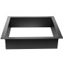 VEVOR Fire Pit Ring, 36-Inch Outer/30-Inch Inner Diameter Fire Pit Insert,1.5 mm Thickness Fire Ring, DIY Steel Ring with Tongs In-Ground Fire Pit Liner for Outdoor, Patio, Backyard