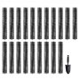 VEVOR Gutter Brush, 60 Feet Total Length 5.25 inch Diameter Gutter Cleaning Tools, Ground-Level Gutter Brush Leaf Guard for 5 Inch Gutters, Easily Clear roof Leaves and Debris, 20 Pack