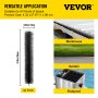 Escova de proteção de calha VEVOR Fácil de usar escova de calha de 5" com cerdas 120 pés