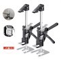 Labor Saving Arm Jack 2 PCS 330lbs Bearing Capacity Lifting up to 7.1" Black