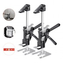 Labor Saving Arm Jack 2 PCS 330lbs Bearing Capacity Lifting up to 7.1" Black