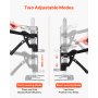 Labor Saving Arm Jack 2 PCS 440lbs Capacity 2 Modes Lifting up to 6.5" Black