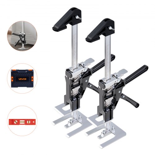 Labor Saving Arm Jack 2 PCS 440lbs Capacity 2 Modes Lifting up to 9.3" Black