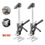 Labor Saving Arm Jack 2 PCS 330lbs Bearing Capacity Lifting up to 9.8" Black