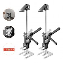 Labor Saving Arm Jack 2 PCS 330lbs Bearing Capacity Lifting up to 9.8" Black