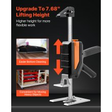 Labor Saving Arm Jack 2 PCS 440lbs Capacity 2 Modes Lifting up to 7.7" Black