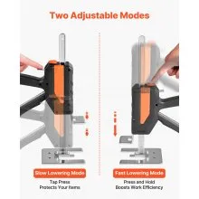 Labor Saving Arm Jack 2 PCS 440lbs Capacity 2 Modes Lifting up to 7.7" Black