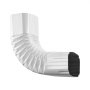 VEVOR Downspout Gutter Elbow, fits 3x4 Inch Style A L-Shaped, Interface Size 3.1x4.3 in / 78x108 mm, Aluminum Alloy 90 Degree Gutter Elbow, for Residential, Commercial Building, Industrial Warehouse