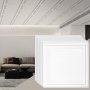 Dalles de plafond VEVOR Lot de 16 20 x 20 po Polystyrène Installation facile À coller