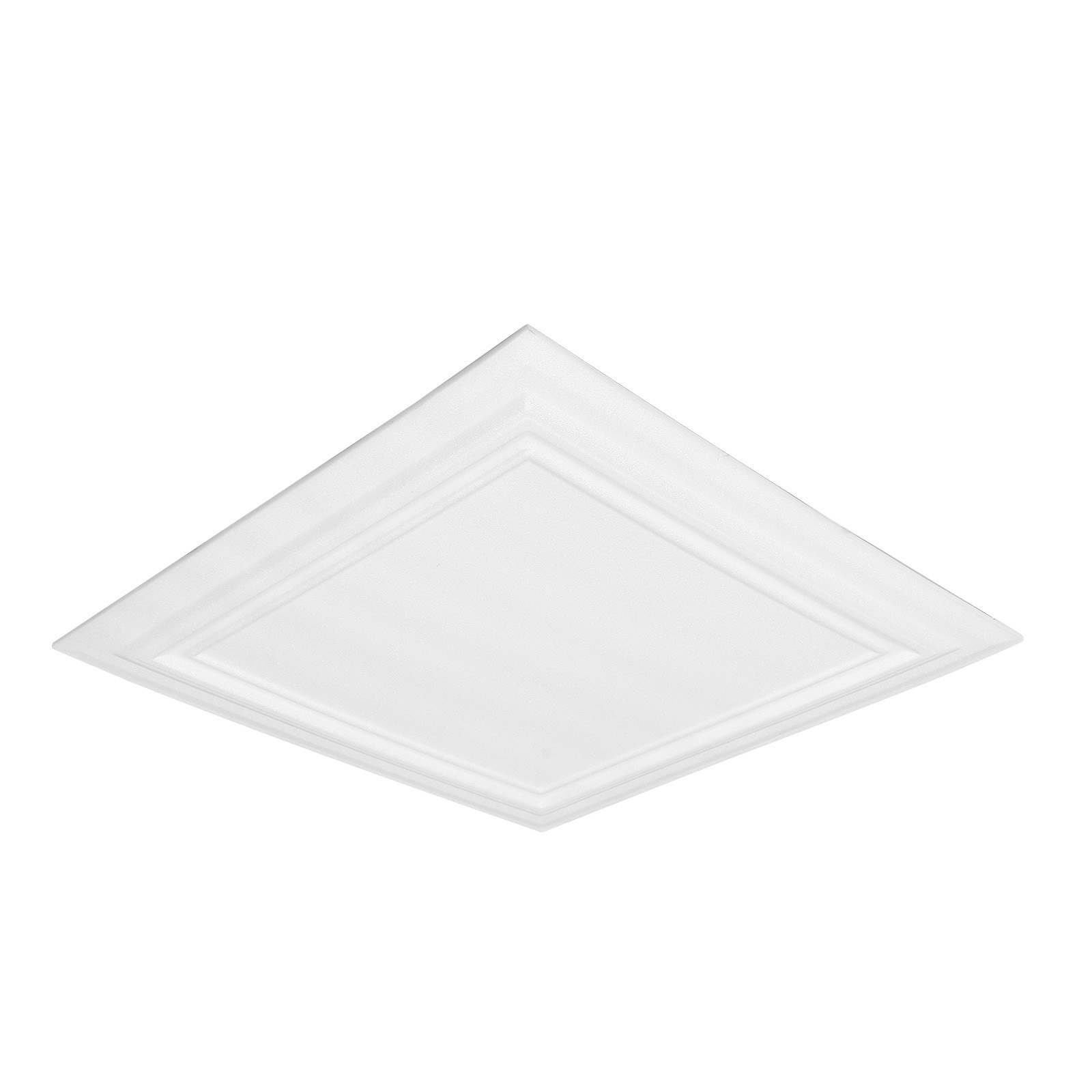 VEVOR Ceiling Tiles, 16-Pack 20 x 20 in, Drop Ceiling Tiles Premium Polystyrene Sheet, Easy Installation/ Cutting Plastic Glue-up Ceiling Tile, Basement Ceiling Covering for Home/Office Decoration