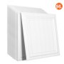 VEVOR Takplater, 96-pakning 20 x 20 tommer, Nedfellbare Takplater Premium Polystyrenplater, Enkel Montering/Skjæring Plast Limbare Takplater, Kjellertakbelegg For Hjem/Kontordekorasjon