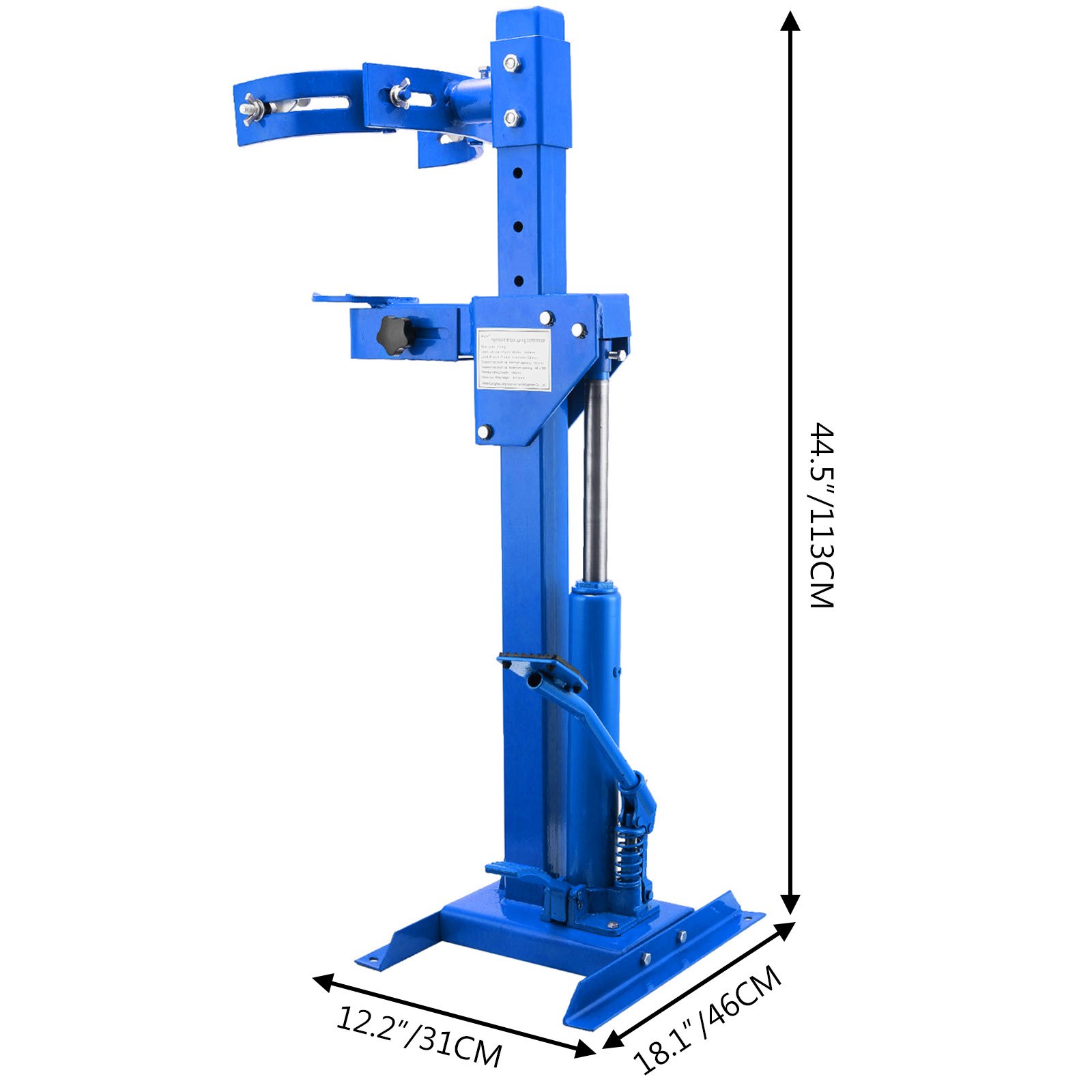Hydraulic Coil Spring Compressor Compressing Station 1 Ton 1000kg Hydraulic Tool