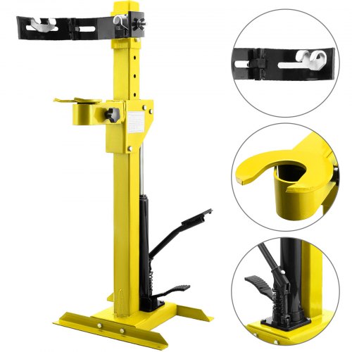 VEVOR Spring Compressor 1 Ton Strut Spring Compressor 2200lbs Coil Spring Compressor Yellow Heavy Duty Spring Compressor Tool for Car Repairing and Strut Spring Removing