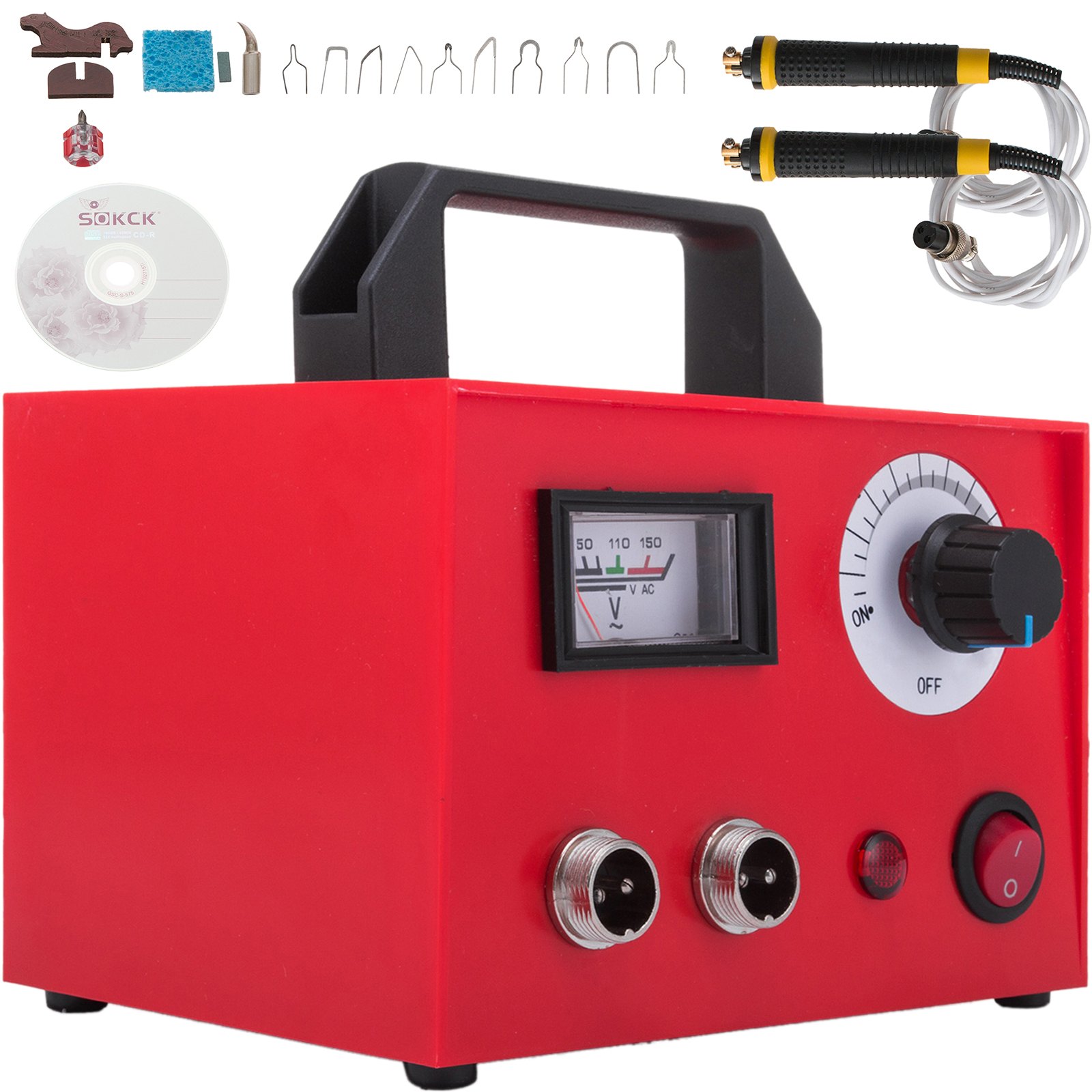 Pyrography Machine 100w Wood Craft Tool 220v Laser Wood Plank Pointer Display