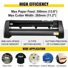 15"x15" Heat Press 6 In 1 Sublimation Machine + 14" Vinyl Cutter/plotter Cutting