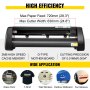 Heat Press 6 In1 Sublimation Machine 15"x15" + Vinyl Cutter 28" Plotter Cutting