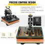 Heat Press 6 In1 Sublimation Machine 15"x15" + Vinyl Cutter 28" Plotter Cutting