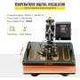 VEVOR Heat Press 15X15 Inch Heat Press Machine 5 in 1 Digital Multifunctional Sublimation T-Shirt Heat Press Machine for T Shirts Hat Mug Cap Plate