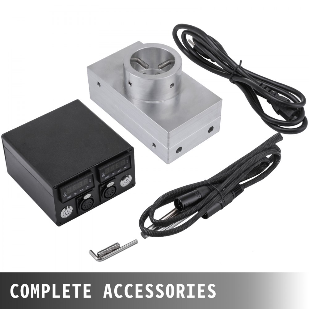 4"x7" Rosin Press Plate Kit Singler Layer Controller Dual Pid With Heating Rod