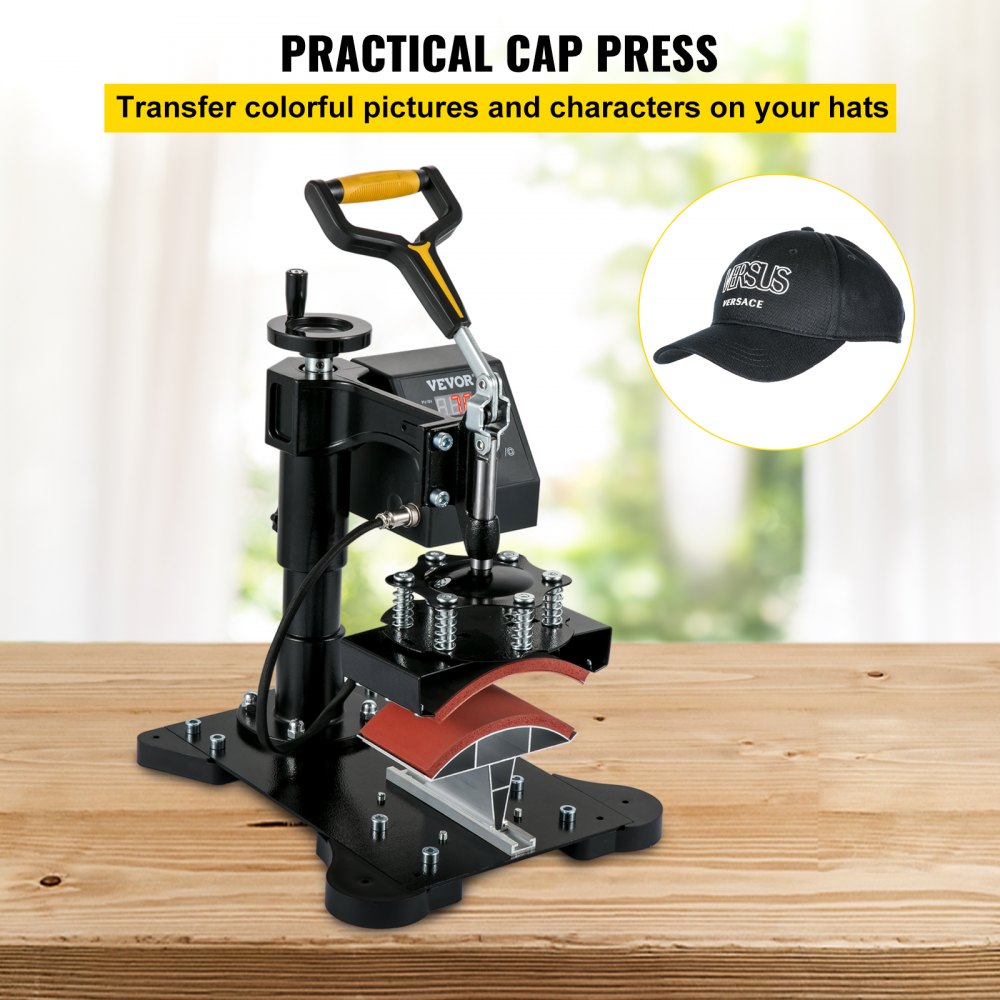 3.1 X 5.5 Hat Cap Heat Press Machine Pressure Adjustment Handle Printing