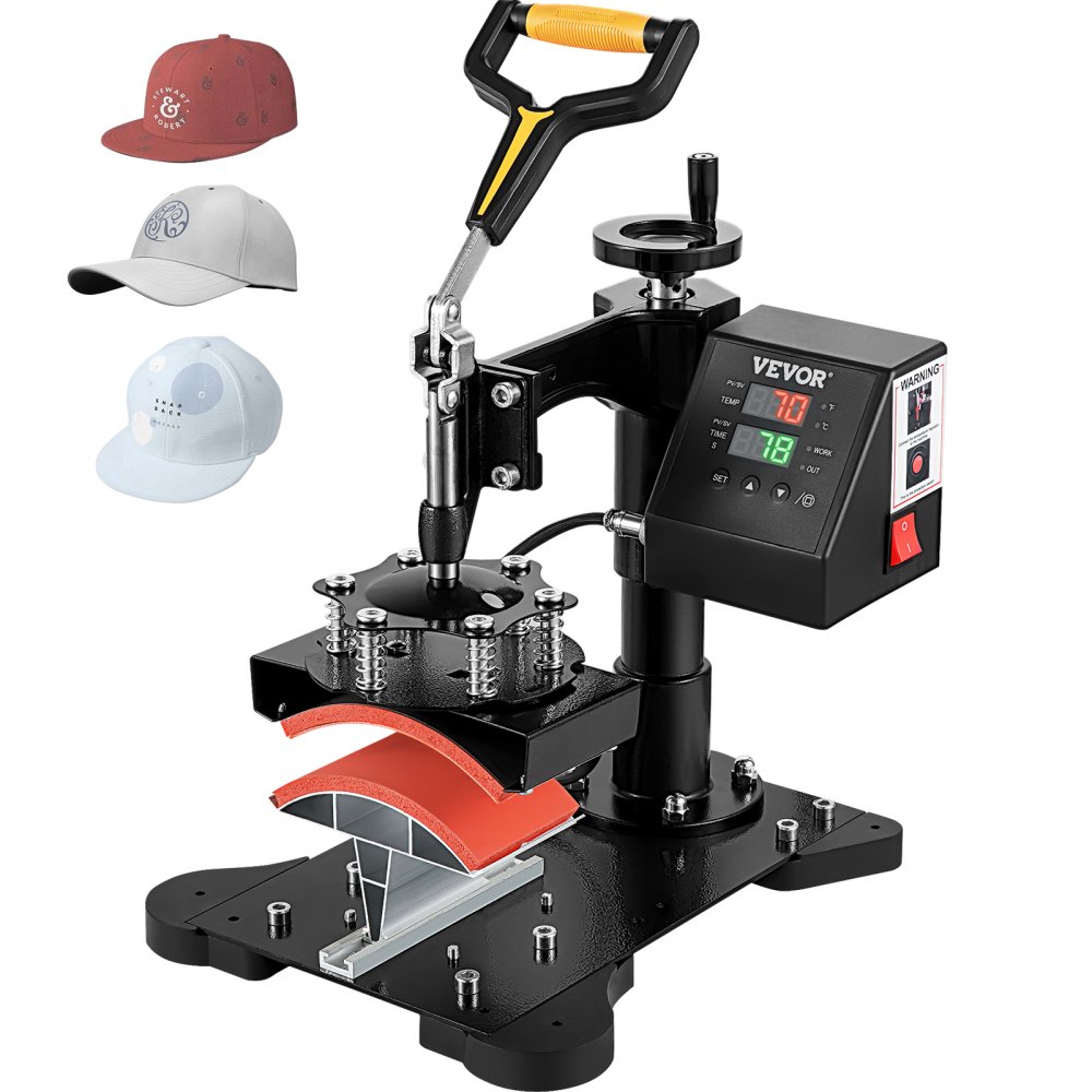 Wholesale 2023 Dual Heated Semi-auto Hat & Cap Heat Press Machine  Manufacturer and Supplier
