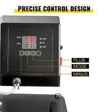 Heat Press 12"x10" Vinyl Cutter Plotter 14" T-shirt Sublimation Signmaster