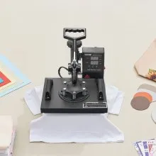 VEVOR Heat Press, 12x10Inch T-Shirt Press Machine, T-shirt Press Heat Press 30x23cm Printing Machine Heat Transfer Sublimation Machine for T-shirts